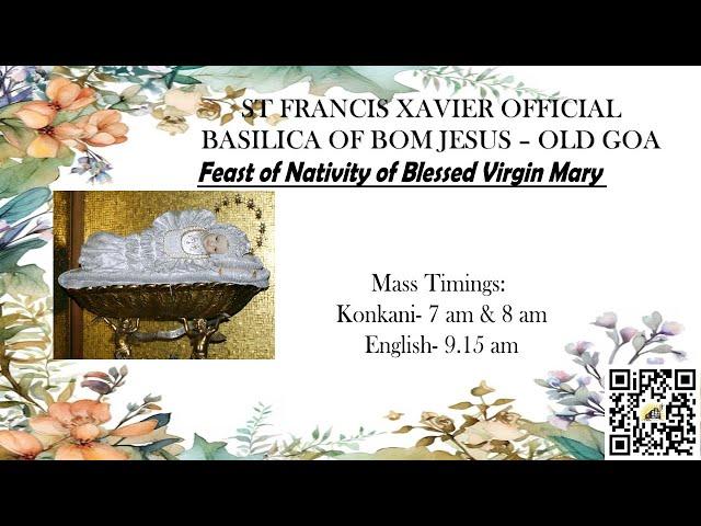 Basilica Live - Nativity of Blessed Virgin Mary -Twenty Third Sunday in Ordinary Times | 8 Sep 2024