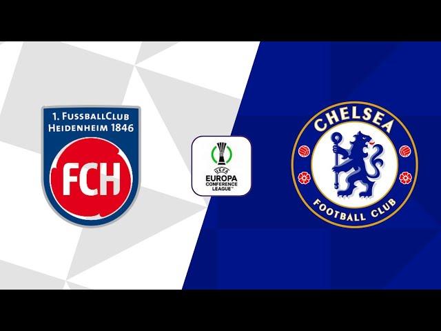 HEIDENHEIM VS CHELSEA | UEFA CONFERENCE LEAGUE | 2024/2025 SEASON | *LIVE* | FC 25 | 4K