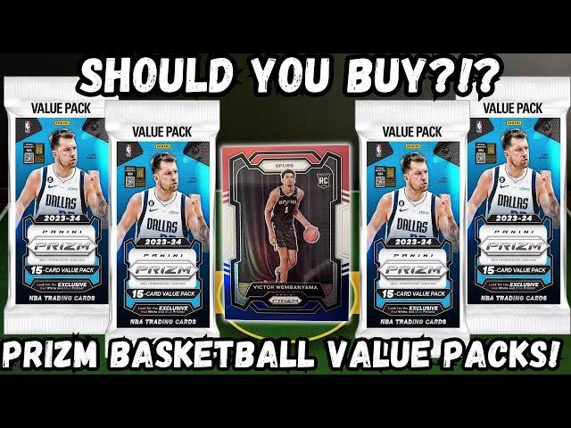 SHOULD YOU BUY?!? 2023 Panini Prizm Basketball Value Pack Review!