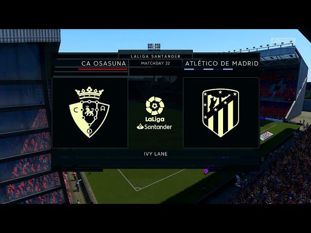 FIFA 21 - CA Osasuna vs. Atlético Madrid [1080p 60 FPS]