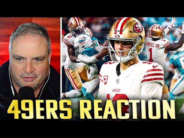 REACTION: 49ers Underperform and LOSE vs Dolphins: Purdy's Late INT Ends The Game