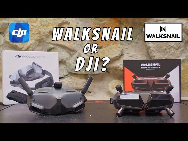 Should you buy DJI or Walksnail?  Caddx FPV Goggles X Review