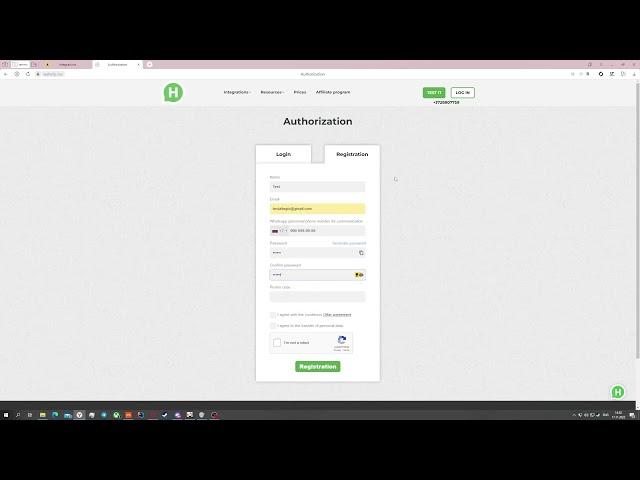 Connecting the Wahelp integration on the Altegio platform