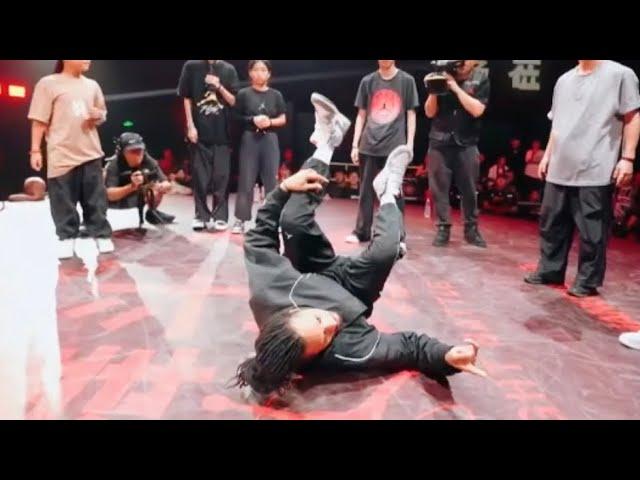 LAURENT (Les Twins) BREAK DANCING!! JORDAN Flight Battle 2024