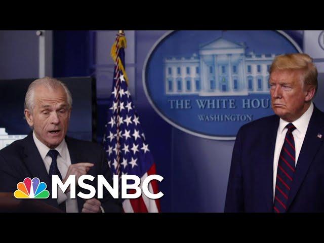 Trump's Glaring Absence On World Stage As He Blames CDC Director For The Crisis | Deadline | MSNBC