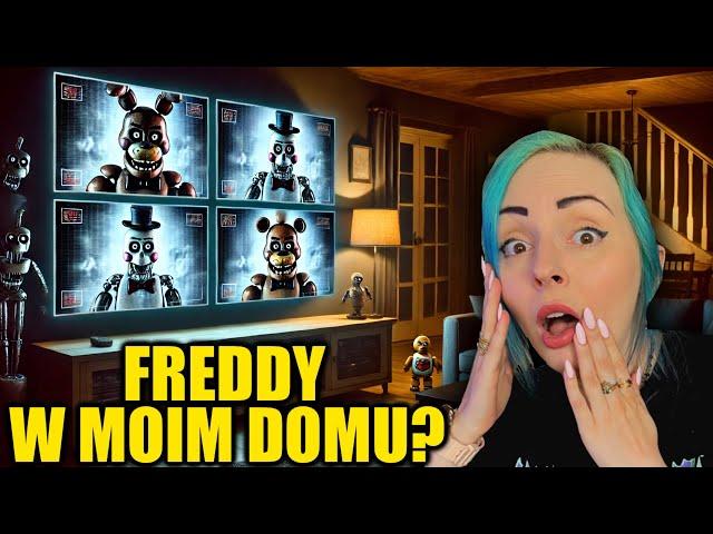 POSTACIE Z FNAFa w MOIM DOMU?!