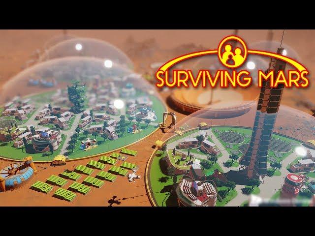 Surviving Mars - РАСШИРЕНИЕ КОЛОНИИ - НОВЫЙ КУПОЛ И ДЕТИ #7