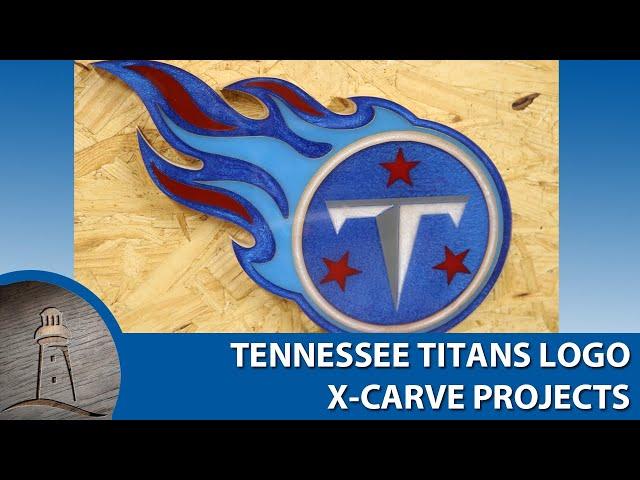 Tennessee Titans Logo - X-Carve and Epoxy