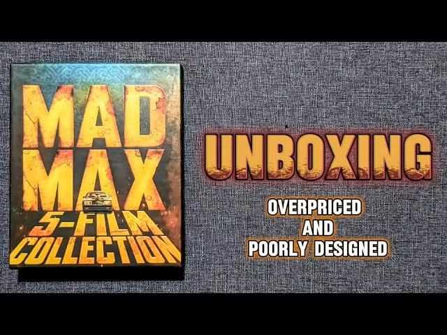 Mad Max 5-Film Collection 4K Unboxing!