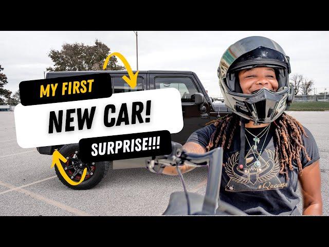 My First Time Buying A Car!!! MORE FUN THAN MY HARLEY-DAVIDSON ROAD GLIDE?!?! (QueenSit Vlogs)