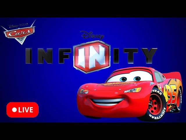  LIVE | Lightning McQueen Having Fun in Radiator Springs | Disney Infinity | Cars Playset