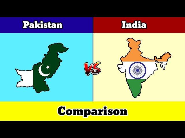 Let's Compare Pakistan VS India | Country Comparison | Data Duck