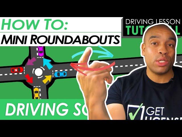 Mini Roundabouts Explained and Demonstrated | Driving Tutorial | Updated 2023