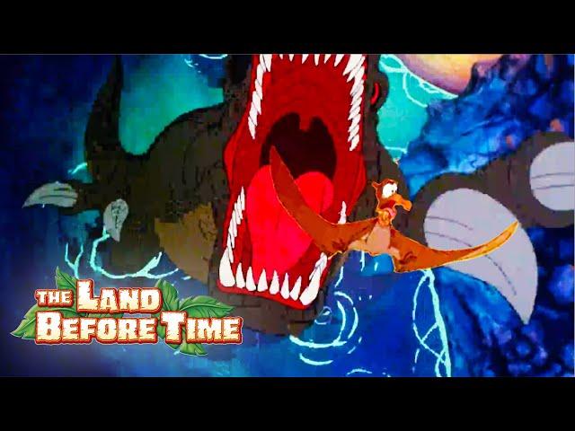 Defeating A Sharptooth! | Film Clip | The Land Before Time