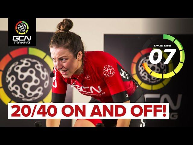 20 Minute 20 / 40 Interval Session! | GCN Training Session With Music