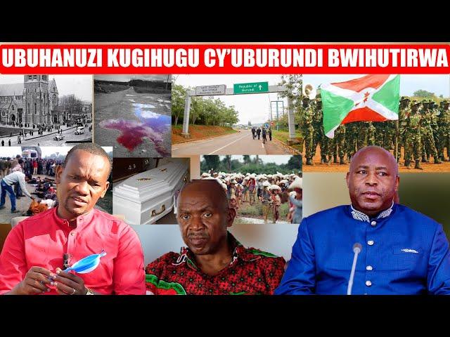 UBUHANUZI KUGIHUGU CYUBURUNDI //  Coup deta akayunguruzo  muburundi Musengere Perezida Evariste 