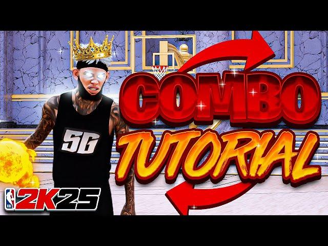 #1 COMP COMBO DRIBBLE TUTORIAL w/HANDCAM in NBA 2K25! BEST DRIBBLE MOVES & ANIMATIONS in NBA 2K25!