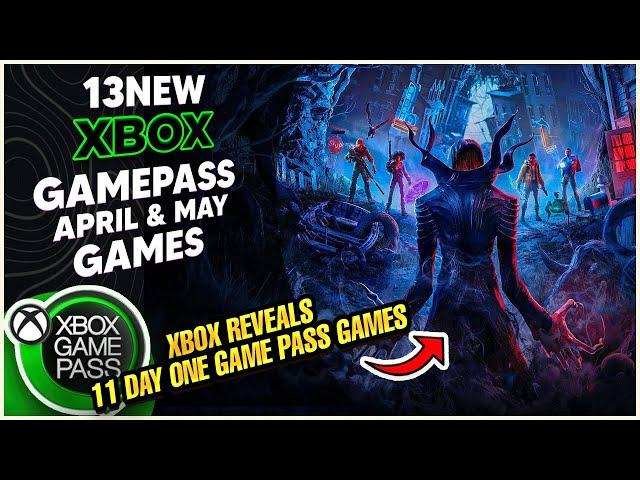 13 NEW XBOX GAME PASS GAMES THIS APRIL & MAY