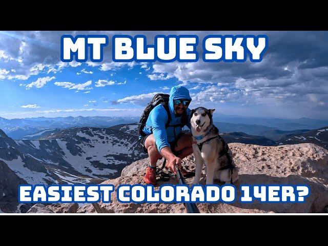 Colorado 14ers: Mt Blue Sky via Summit Lake Hike Guide - EASIEST CO 14er?