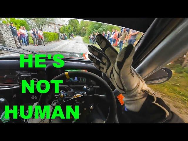 BestHelmet Cam Video. Jack️Newman at Chimay Escort Rally, Belgium.
