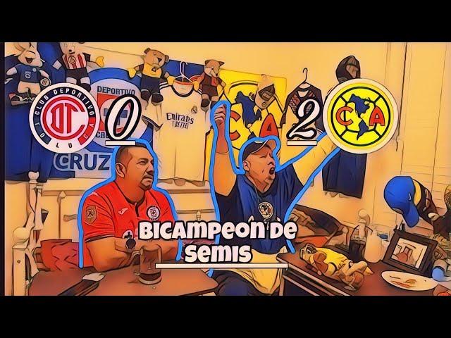 “El Bicampeon esta en Semis” Reacciones Toluca vs America 4tos de final vuelta Ap24️