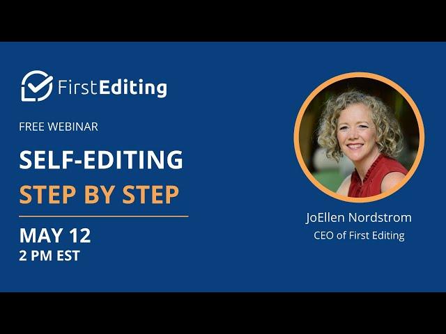 Self-Edit Your Book Step By Step