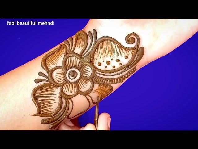 Front hand Beautiful mehndi design|Simple and Easy Mehndi designs|Mehandi ka design |Mehndi|Mehandi