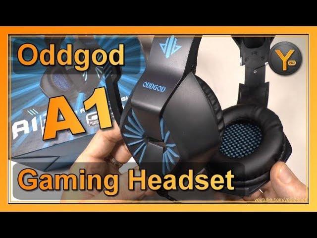 Review: Oddgod A1 | LED Gaming Headset | Kopfhörer mit Mikrofon