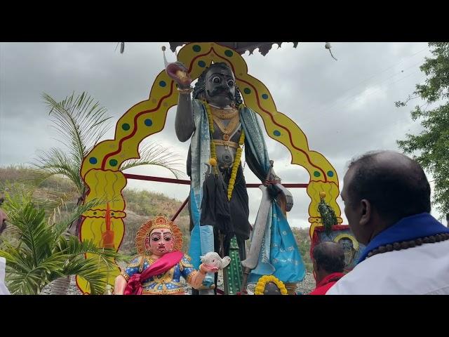 Inauguration statue Hanuman  /MOUNIAPIN