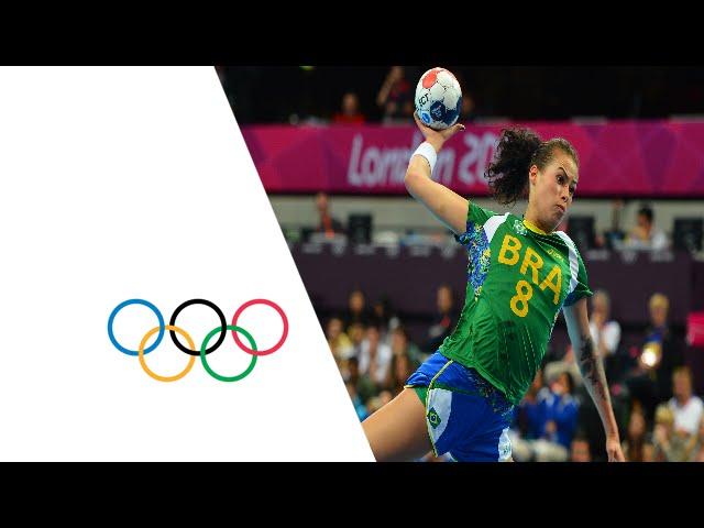 Handball Women's Preliminaries Group A - Brazil v Angola Highlights | London 2012 Olympics