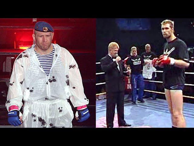 The paratrooper threw the two-meter Giant out of the ring! Sergei Kharitonov and his unknown fight!