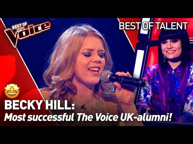 Singer-Songwriter Becky Hill on The Voice: from the Blind Auditions to the Semi-Finals!