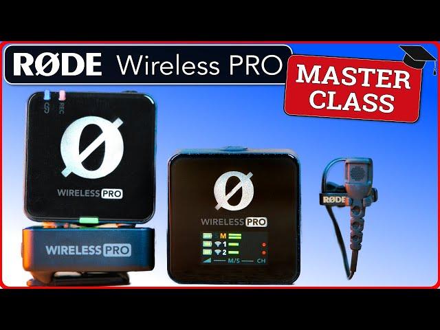 RODE Wireless PRO - Beginner's Tutorial - Secrets nobody ever told you.