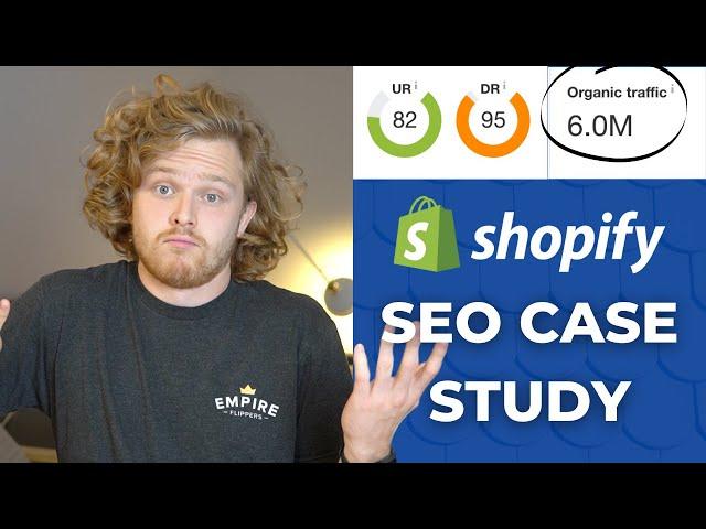 SEO Case Study -  Shopify's 6 MILLION Monthly Traffic