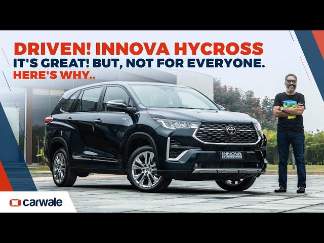 Toyota Innova Hycross drive review - It's great. But, not for everyone | CarWale