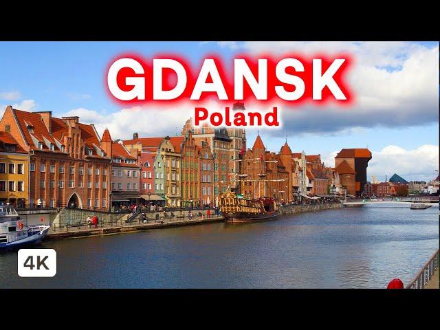 Gdansk Poland: The Most Beautiful City in Poland  Walking Tour 2024