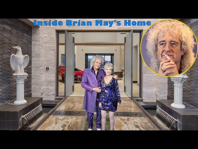 [Queen] The Lifestyle of Brian May 2025  Age 77, Wife, 3 Children, Houses, Cars, Huge Net Worth