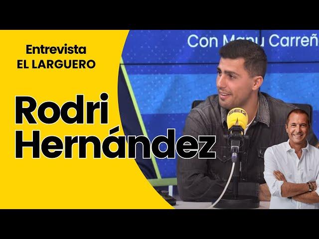 RODRI: "¿EL REAL MADRID? SI TE LLAMA EL MEJOR CLUB DE LA HISTORIA, HAY QUE PRESTAR ATENCIÓN"