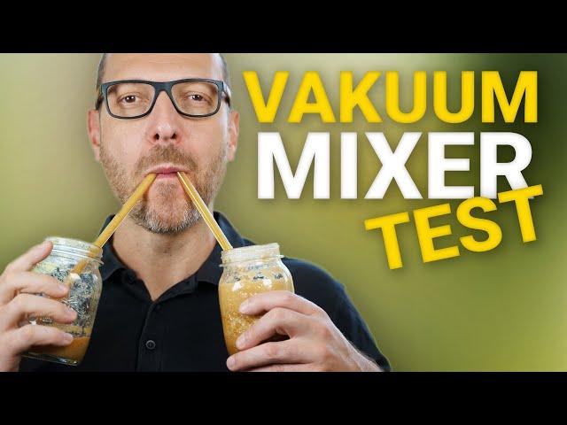 Neuer Hochleistungsmixer im Test - ohne Luft mixen!