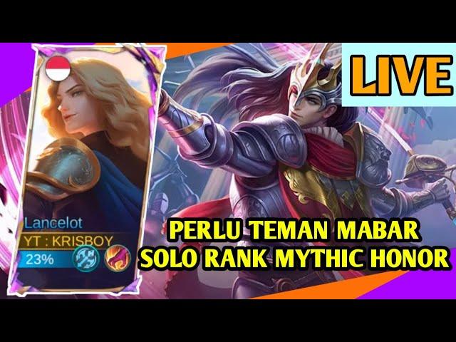 | BUTUH TEMAN MABAR!!!!! SOLO RANK MOBILE LEGENDS LANCELOT ONLY |