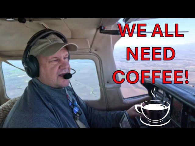 We ALL need coffee this morning, even ATC!