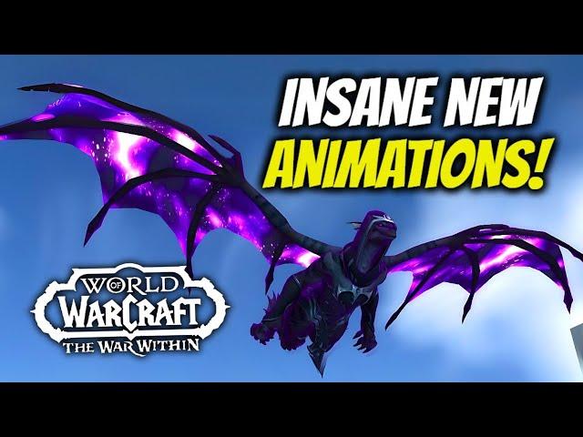 INSANE New Dark Ranger Hunters & Dracthyr Priests Animations! WoW The War Within | TWW 11.0.5