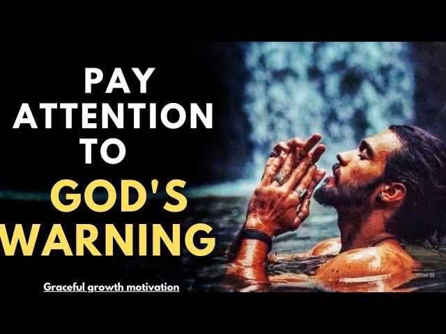 GOD ALWAYS WARNS US BEFORE WE MAKE MISTAKE| Motivational Video | Graceful Growth Motivation