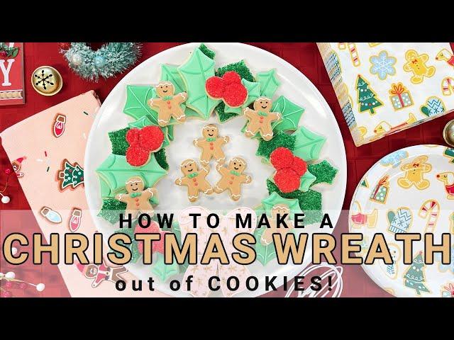 How to Make a Cookie Wreath