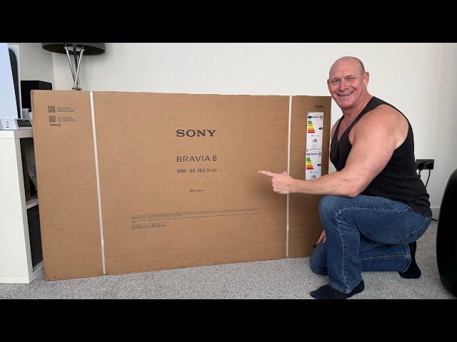 Sony Bravia 8 XR8 OLED, Unboxing, Setup & Demo. WOW what a TV!