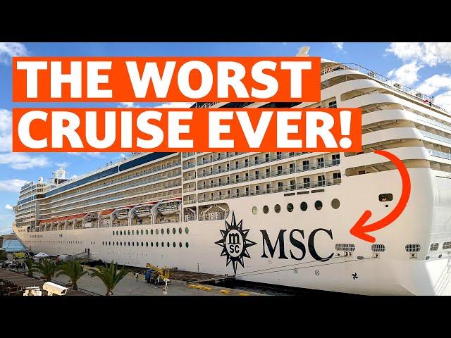 This Cruise was a DISASTER