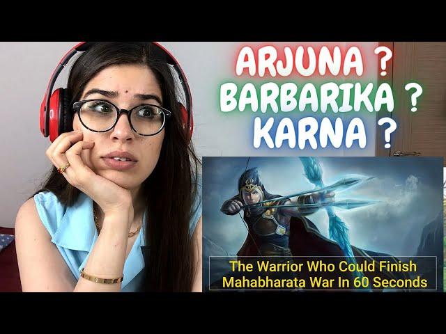The Mighty Warrior Who Could End the Mahabharata War In 60 Seconds | REACTION !!!