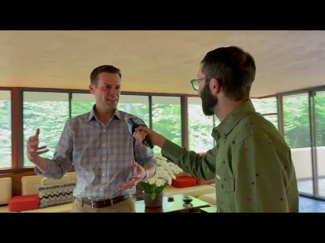 What's in the basement of Fallingwater?