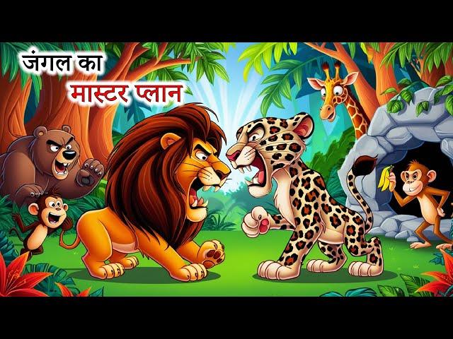 जंगल का मास्टरप्लान | Jungle Ka Masterplan | Hindi Kahaniya | Jungle Ki Kahani | Hindi Story