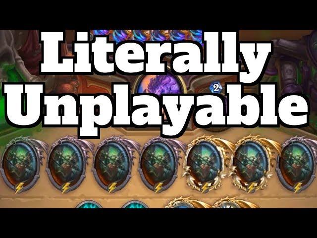 Filling the Opponent's Board with 7 Dormant Magtheridon! | Hearthstone